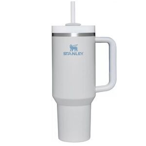 STANLEY THE FOG GRAY BLUE WHITE 40 OZ 1.18 L FLOWSTATE QUENCHER H2.0 TUMBER